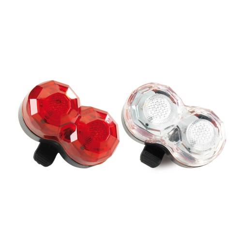 Set of 2 front and rear lights