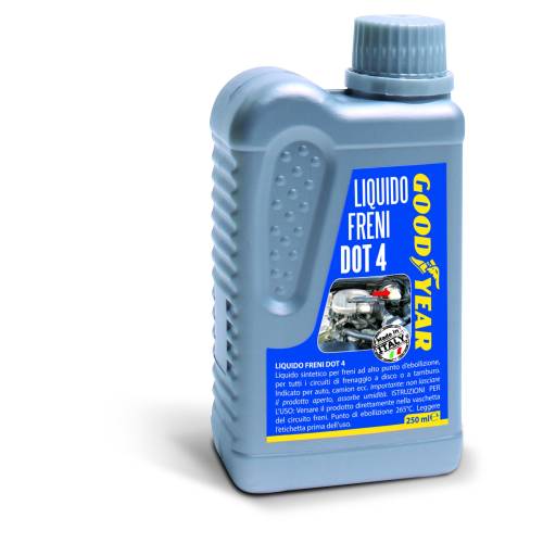 Liquido freni DOT 4 250 ml GoodYear