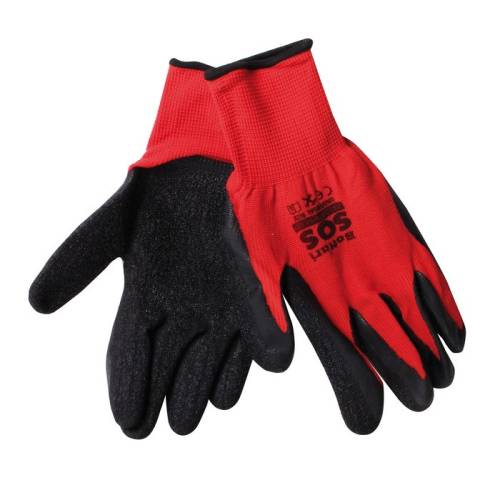1 Pair of nylon and nitrile work gloves
