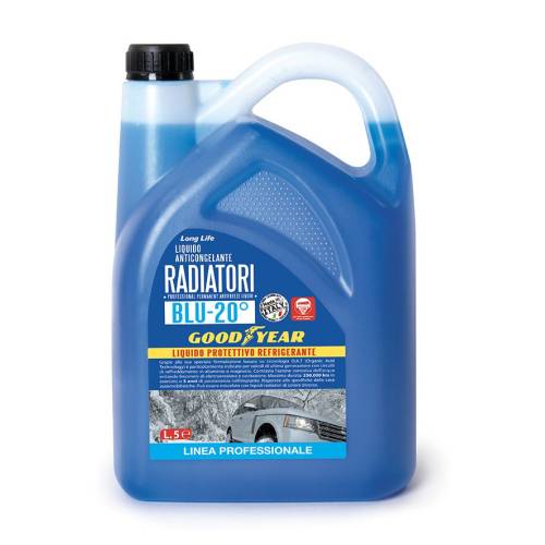 Radiator fluid -22°C Blue Goodyear 5 Lt